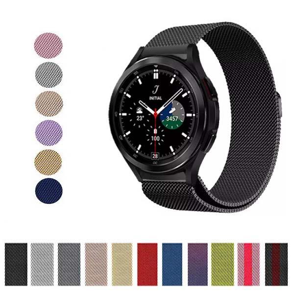 بند ساعت هوشمند Samsung Galaxy Watch 4 Classic مدل میلانس